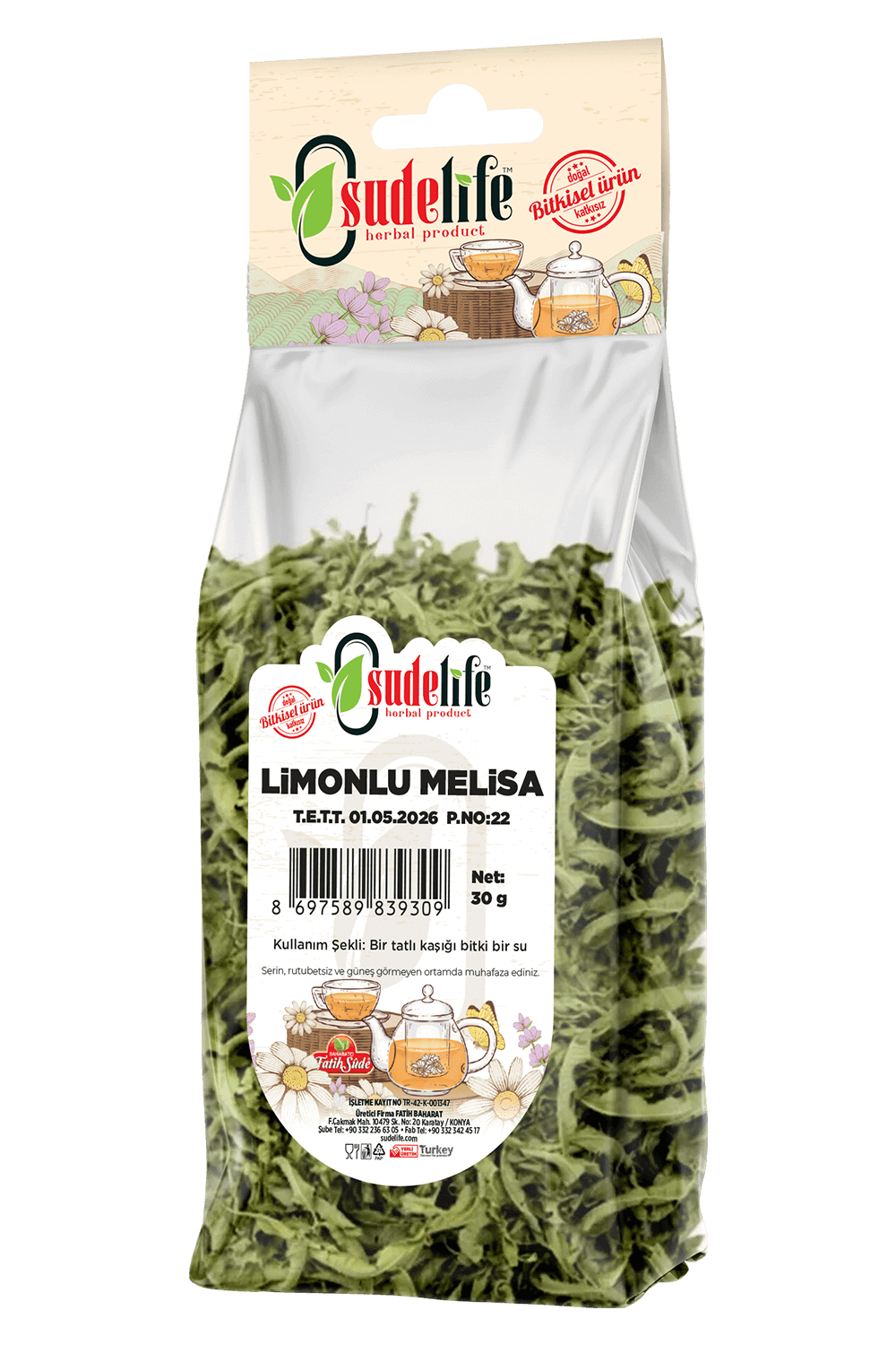 Limonlu Melisa
