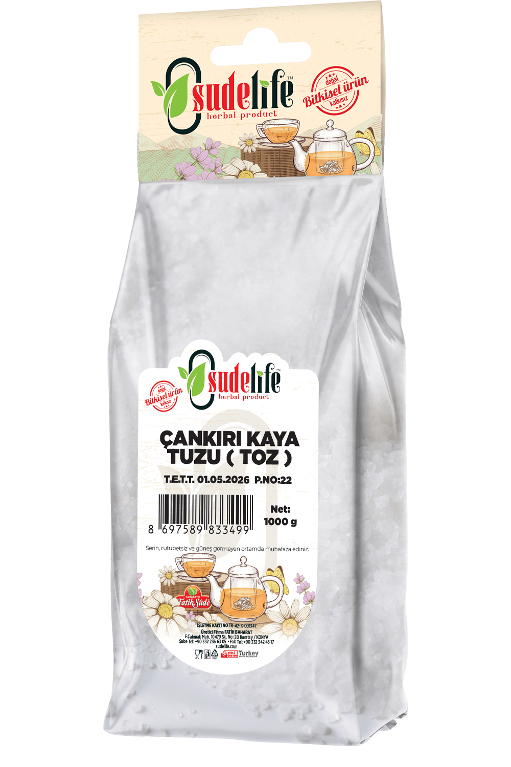 Çankırı Kaya Tuzu Toz